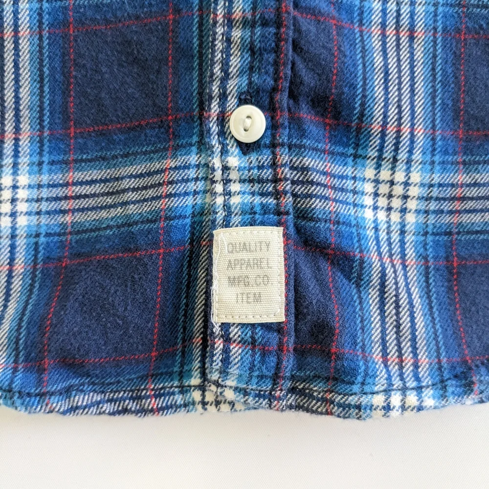 Carter's 3T Plaid Flannel Long Sleeve Button Up Shirt